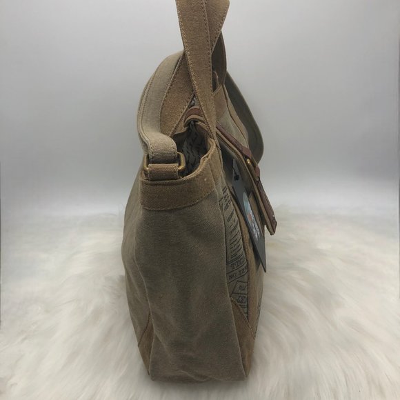 Mona B Tan and Brown Crossbody Bag - Picture 6 of 12